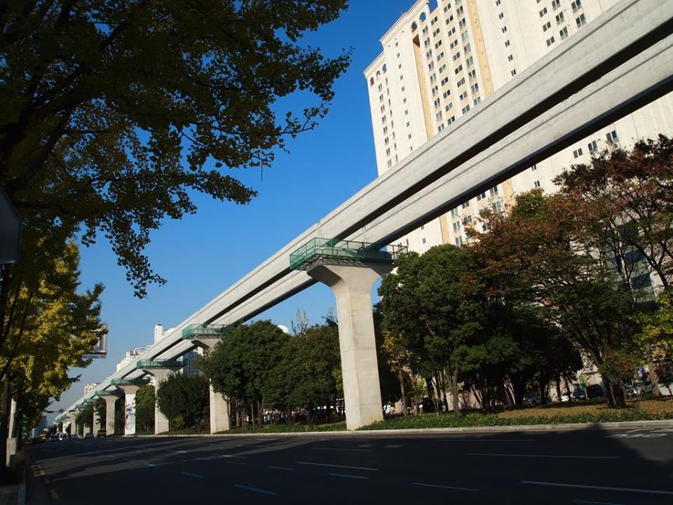 Đường trên cao Tại Hàn Quốc